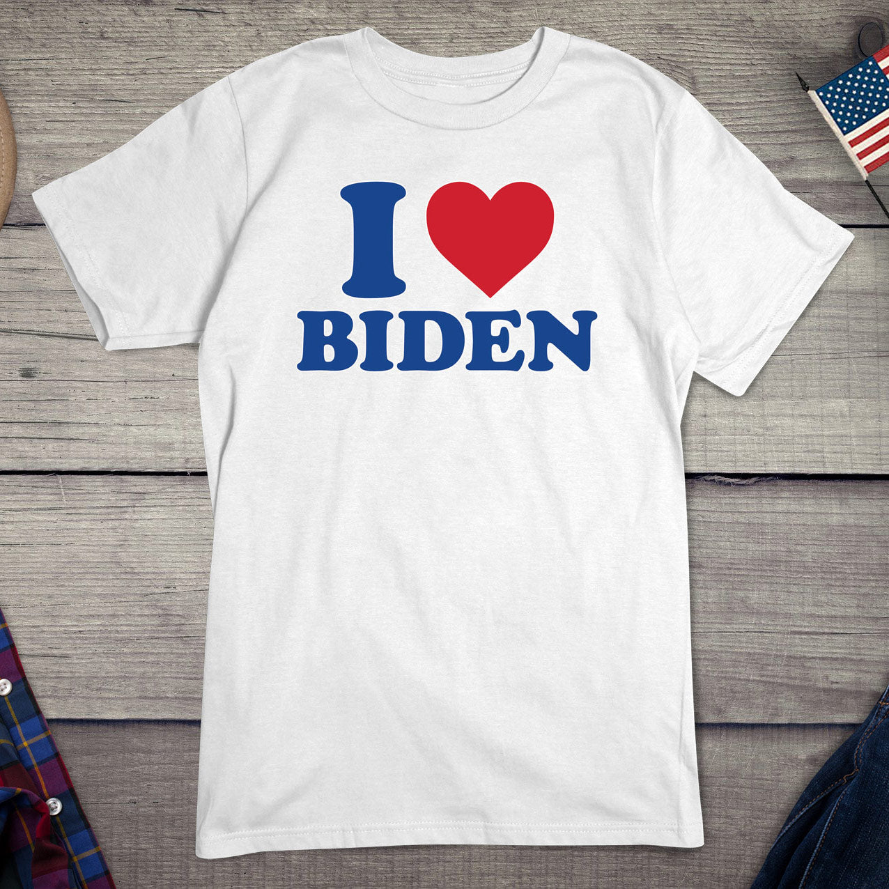 I Heart Biden T-shirt, Political Tee