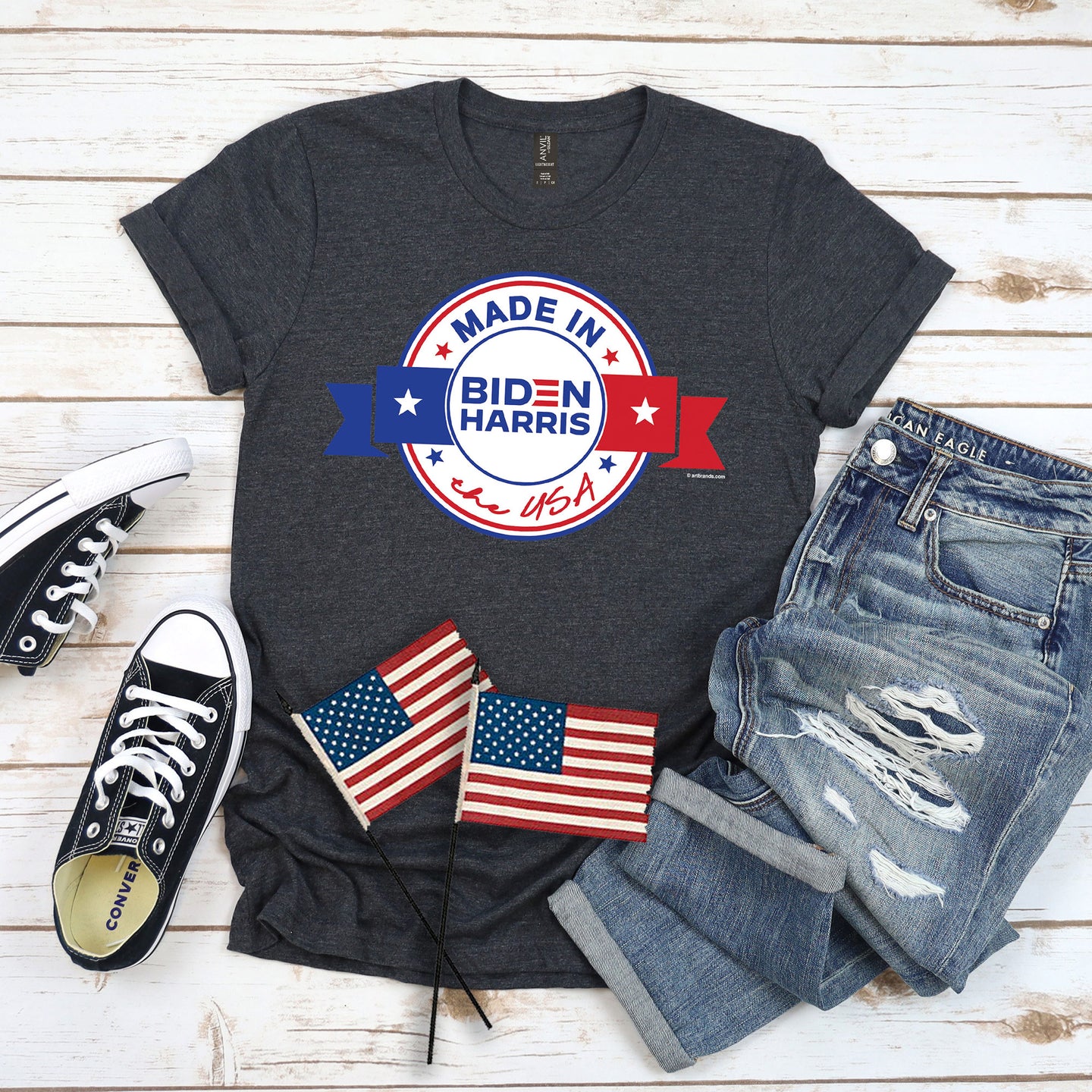 Made In The USA T-shirt, Biden Harris Tee