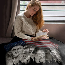 Load image into Gallery viewer, 50&quot; x 60&quot; Rushmorons Plush Minky Blanket
