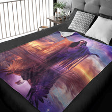 Load image into Gallery viewer, 50&quot; x 60&quot; Eagle Spirit Plush Minky Blanket
