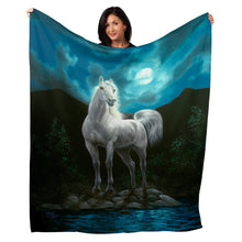 Load image into Gallery viewer, 50&quot; x 60&quot; Moonlight Plush Minky Blanket
