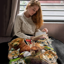Load image into Gallery viewer, 50&quot; x 60&quot; Magic North America Plush Minky Blanket
