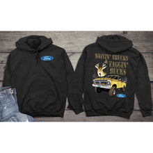 Load image into Gallery viewer, Ford Hoodie, Officially Licensed Ford Taggin&#39; Hooded Sweatshirt
