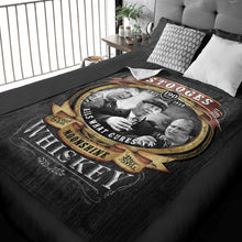 Load image into Gallery viewer, 50&quot; X 60&quot; Stooges Moonshine Plush Minky Blanket
