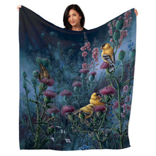 Load image into Gallery viewer, 50&quot; x 60&quot; Wings Of Gold Plush Minky Blanket
