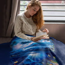 Load image into Gallery viewer, 50&quot; x 60&quot; Joyful Spirit Plush Minky Blanket
