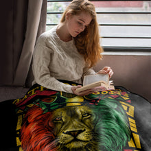 Load image into Gallery viewer, 50&quot; x 60&quot; To Be Kings Plush Minky Blanket
