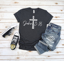 Load image into Gallery viewer, John 3:16 T-shirt
