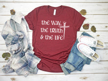Load image into Gallery viewer, The Way, The Truth &amp; The Life Tee

