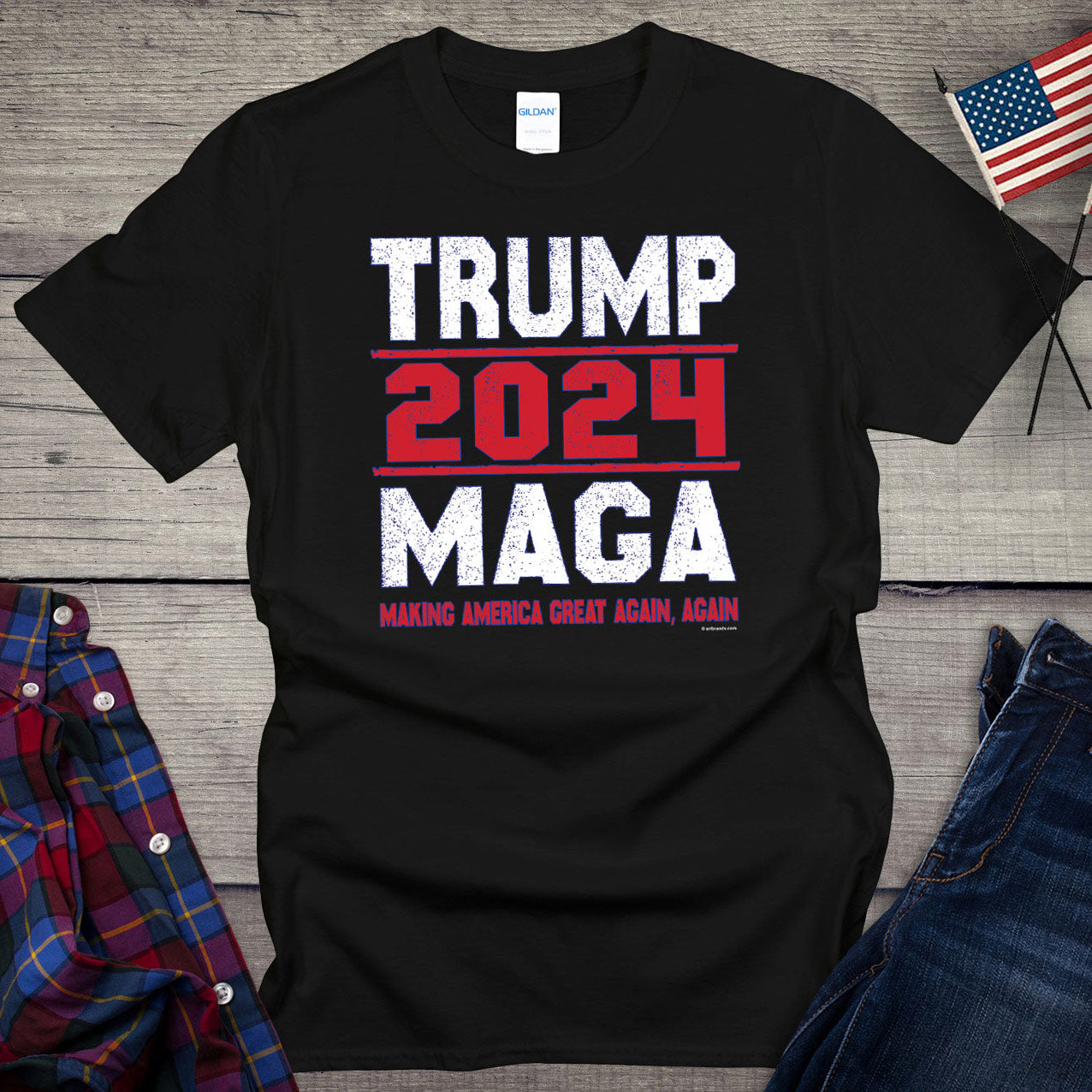 Trump 2024 MAGA Political T-shirt