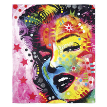Load image into Gallery viewer, 50&quot; x 60&quot; Marilyn II Plush Minky Blanket
