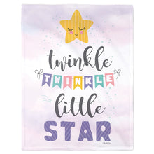 Load image into Gallery viewer, 30&quot; x 40&quot; Twinkle Twinkle Baby Minky Blanket
