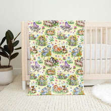 Load image into Gallery viewer, 30&quot; x 40&quot; Spring Kittens Baby Minky Blanket
