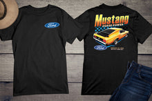 Load image into Gallery viewer, Ford Yellow Mustang Horsepower Tee

