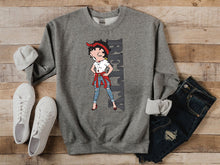 Load image into Gallery viewer, Betty Boop Vertical Sweatshirt
