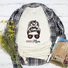 Load image into Gallery viewer, Dog Mom Bun T-shirt
