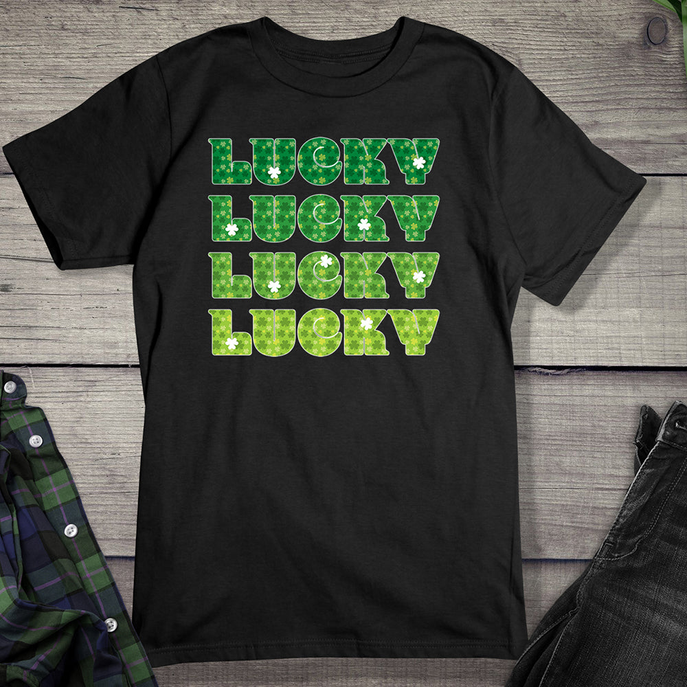 Repeating Lucky T-Shirt