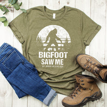 Load image into Gallery viewer, Bigfoot Saw Me T-Shirt
