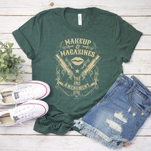 Load image into Gallery viewer, Makeup &amp; Magazines T-Shirt

