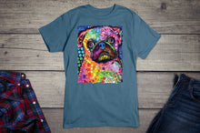 Load image into Gallery viewer, Neon Pug 2 T-shirt
