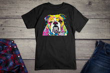 Load image into Gallery viewer, Neon The Bulldog T-shirt

