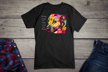 Load image into Gallery viewer, Neon Gratitude Pitbull T-shirt
