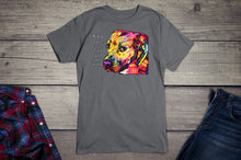 Load image into Gallery viewer, Neon Gratitude Pitbull T-shirt
