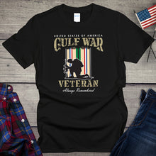 Load image into Gallery viewer, Always Remembered - Gulf War T-shirt
