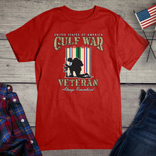 Load image into Gallery viewer, Always Remembered - Gulf War T-shirt
