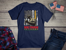 Load image into Gallery viewer, Vietnam Veterans Flag T-shirt
