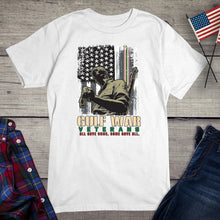 Load image into Gallery viewer, Gulf War Veterans Flag T-shirt
