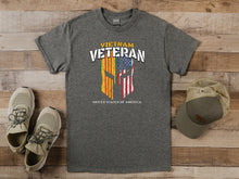 Load image into Gallery viewer, Vietnam Veteran Helmet T-shirt
