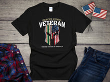 Load image into Gallery viewer, Desert Storm Veteran Helmet T-shirt

