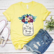 Load image into Gallery viewer, Love The Little Things Jar T-Shirt
