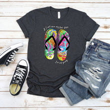 Load image into Gallery viewer, Colorful Flip Flops T-Shirt
