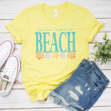 Load image into Gallery viewer, Live Love Laugh at the Beach T-Shirt
