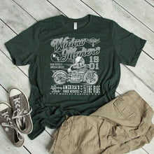 Load image into Gallery viewer, Motorcycle T-shirt, Widow Makers 1901
