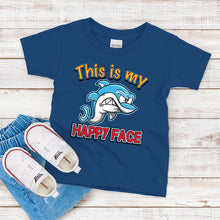 Load image into Gallery viewer, Kids T-shirt, This is My Happy Face Tee
