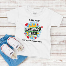 Load image into Gallery viewer, Kids T-shirt, Melt Grandma&#39;s Heart Tee
