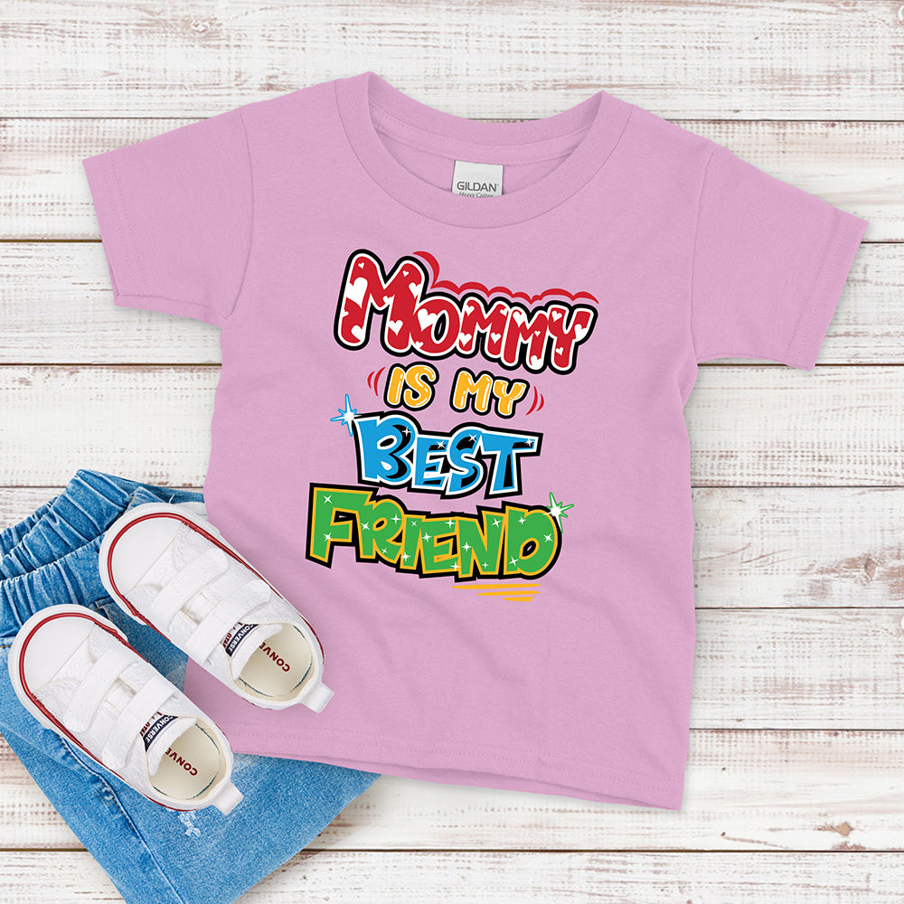 Kids T-shirt, Mommy is My Best Friend Tee