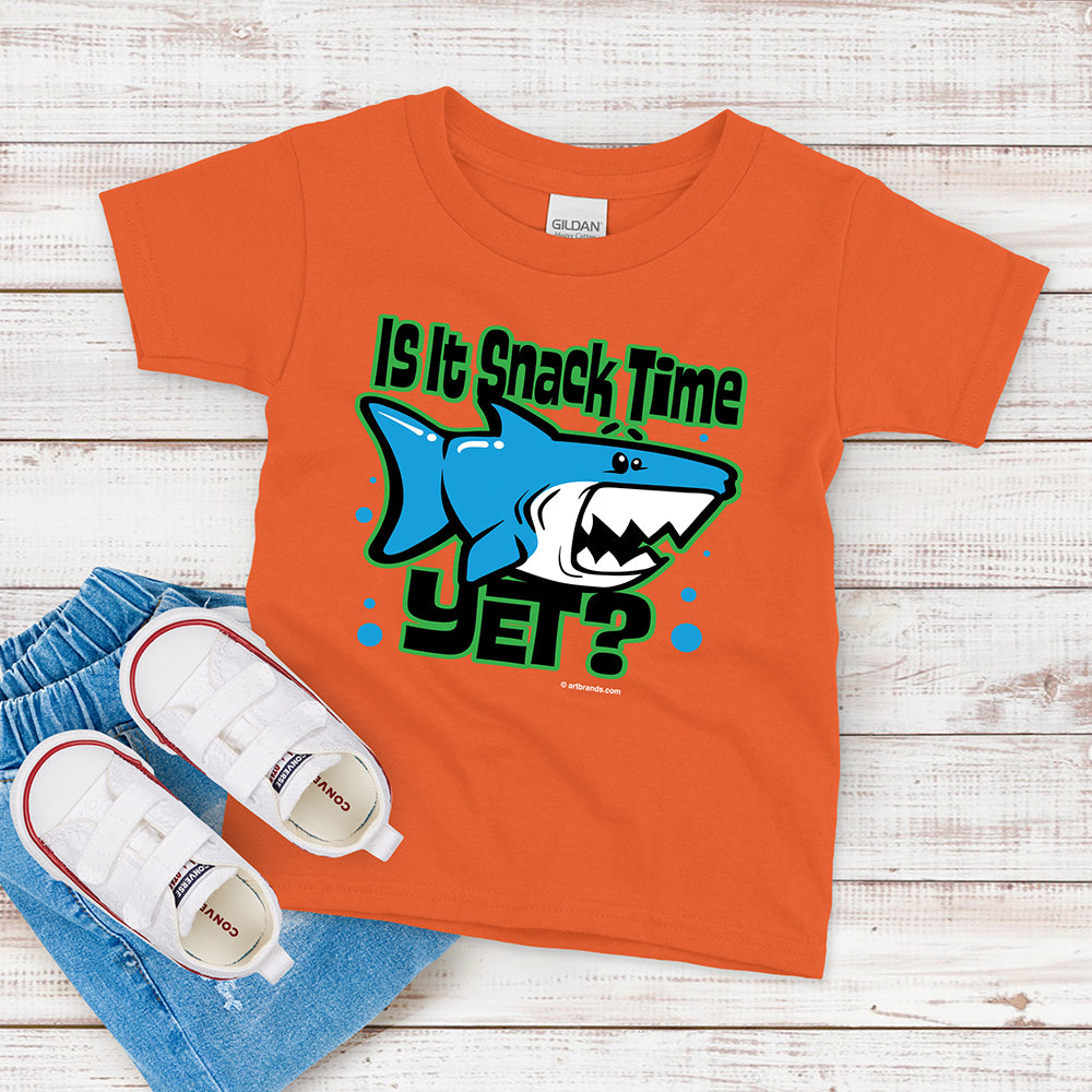 Kids T-shirt, Is it Snack Time Yet Tee