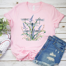 Load image into Gallery viewer, Springtime T-shirt, Dragonfly Lace
