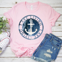 Load image into Gallery viewer, Great Outdoors T-shirt, Lake Living Anchor
