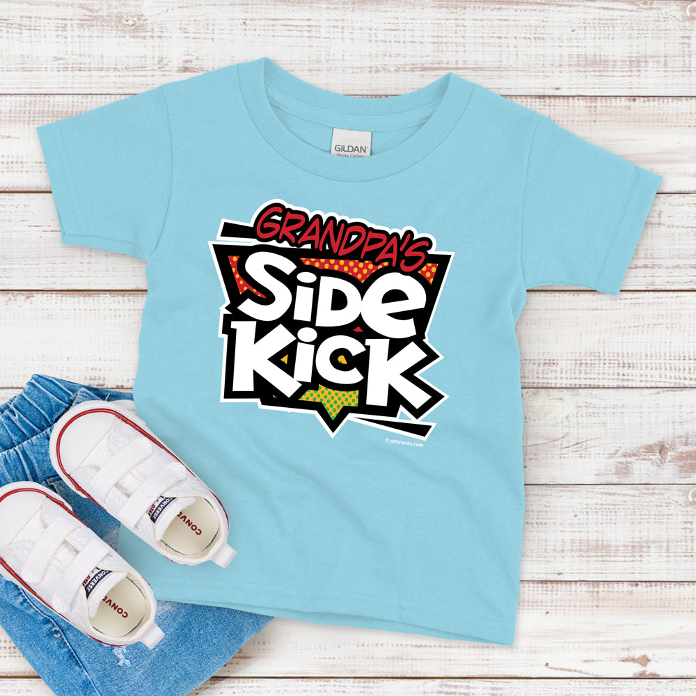Kids T-Shirt, Grandpas Sidekick