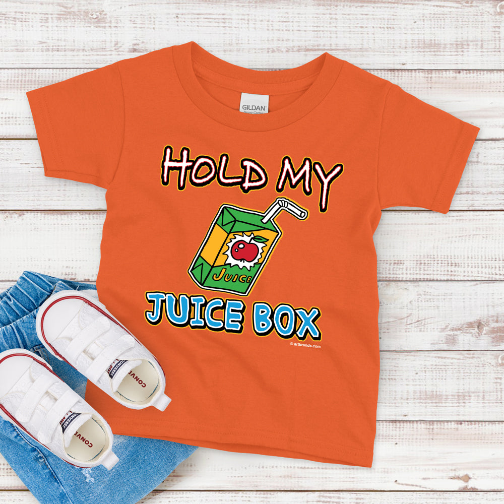 Kids T-Shirt, Hold My Juice Box