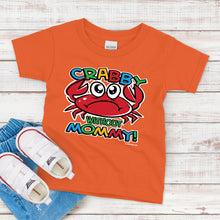 Load image into Gallery viewer, Kids T-Shirt, Crabby Without Mommy
