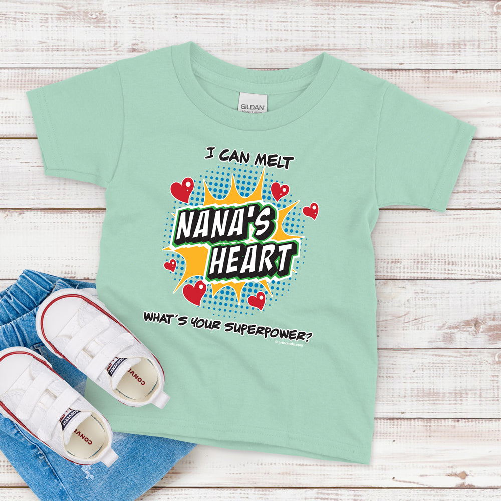 Kids T-Shirt, Nana's Heart