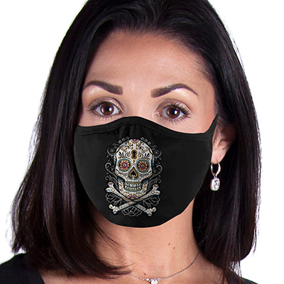 Floral Skull FACE MASK Cover Your Face Masks