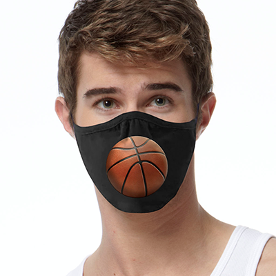 3D BASKETBALL FACE MASK Cover Your Face Masks