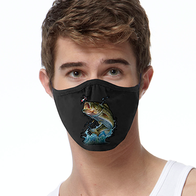 Bass Fishing FACE MASK Cover Your Face Masks